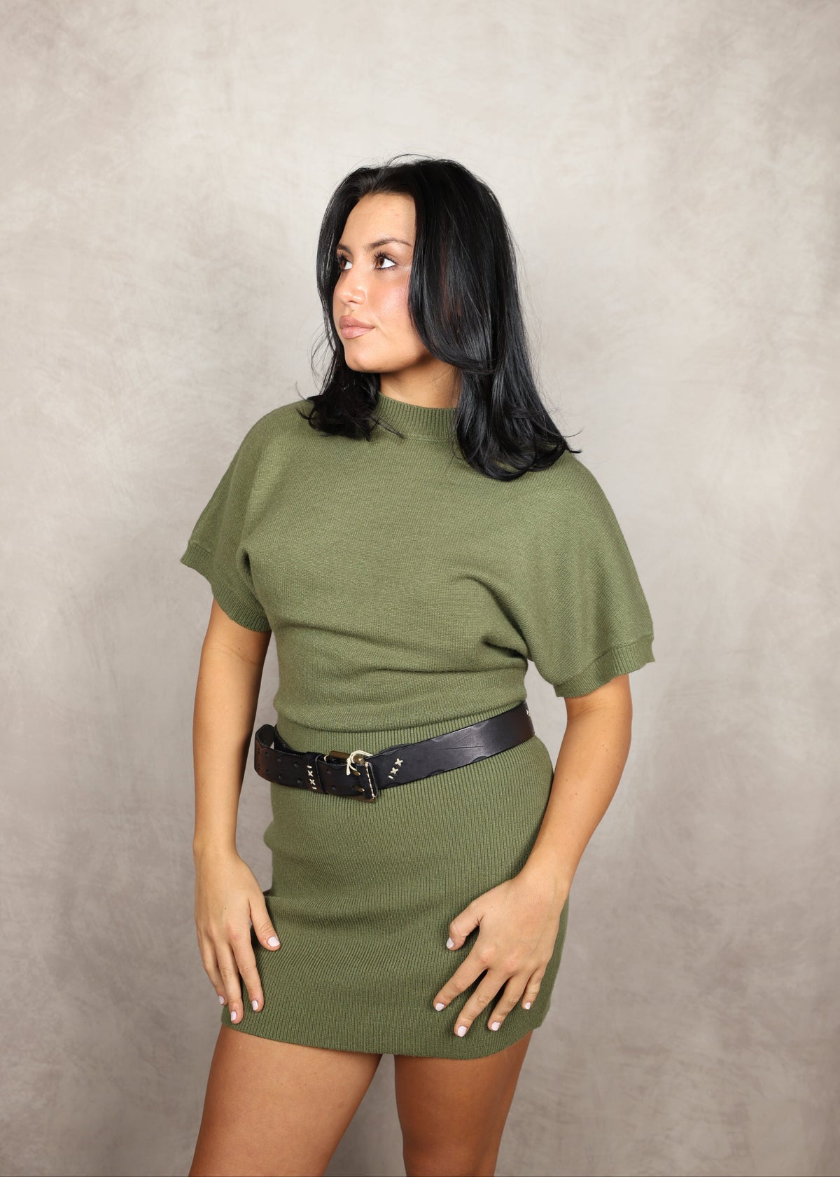 Autumn Grove Knit Dress