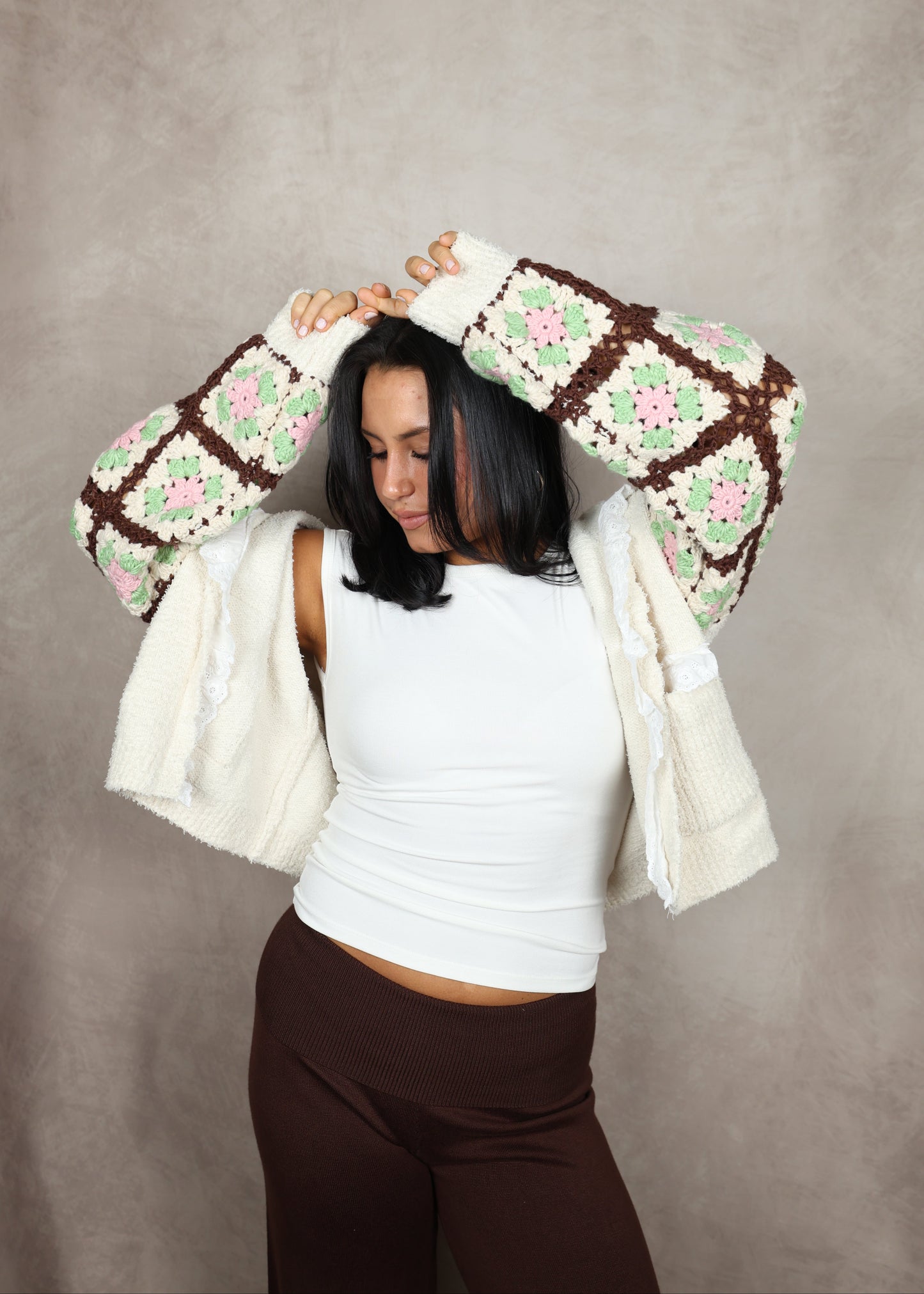 Mocha Foldover Pants