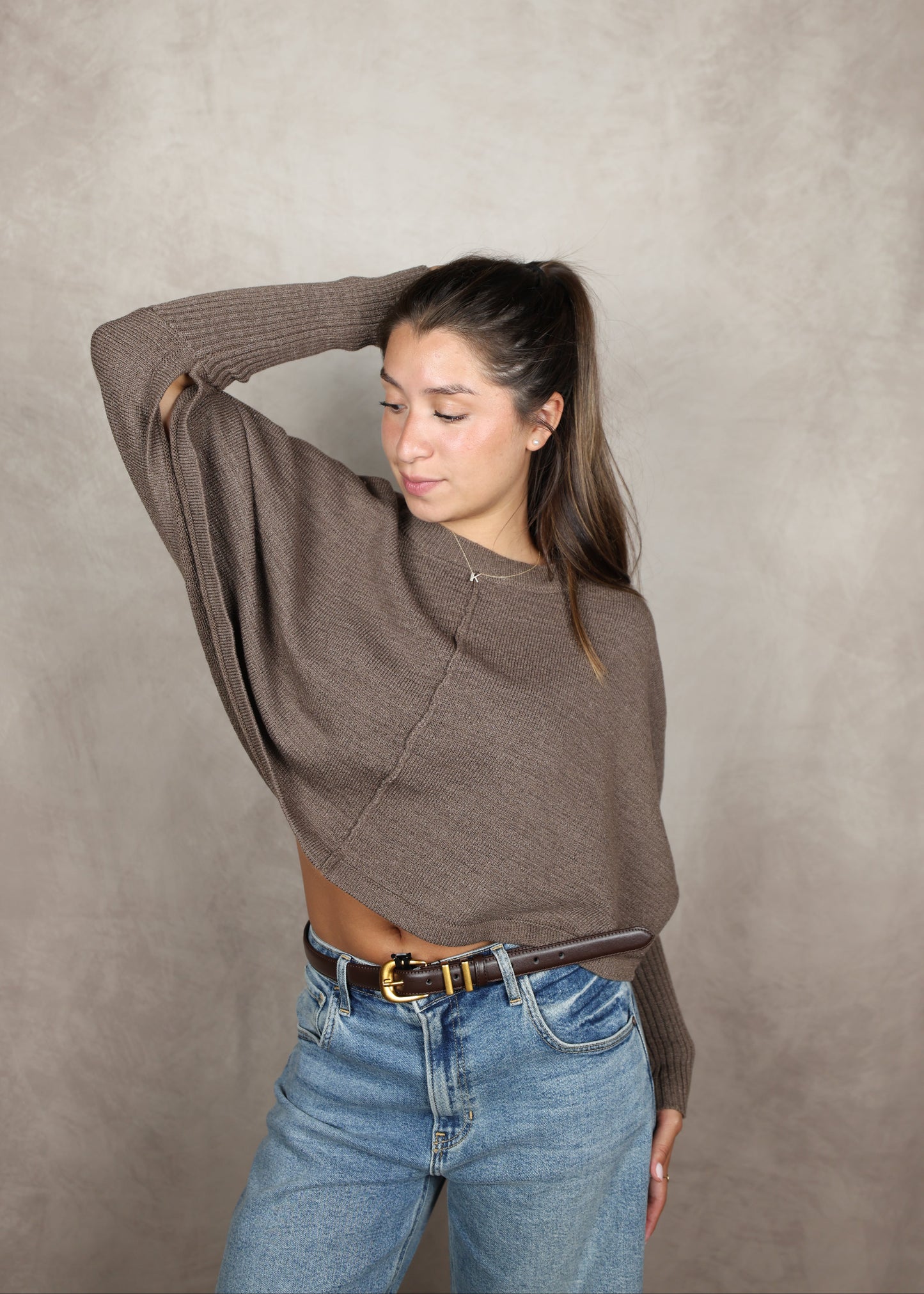 Woodland Poncho Sweater