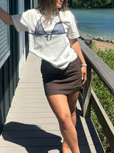 Load image into Gallery viewer, Adrianna Linen Mini Skirt