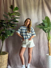 Load image into Gallery viewer, ZSUPPLY Prado Stripe Sweater Tee