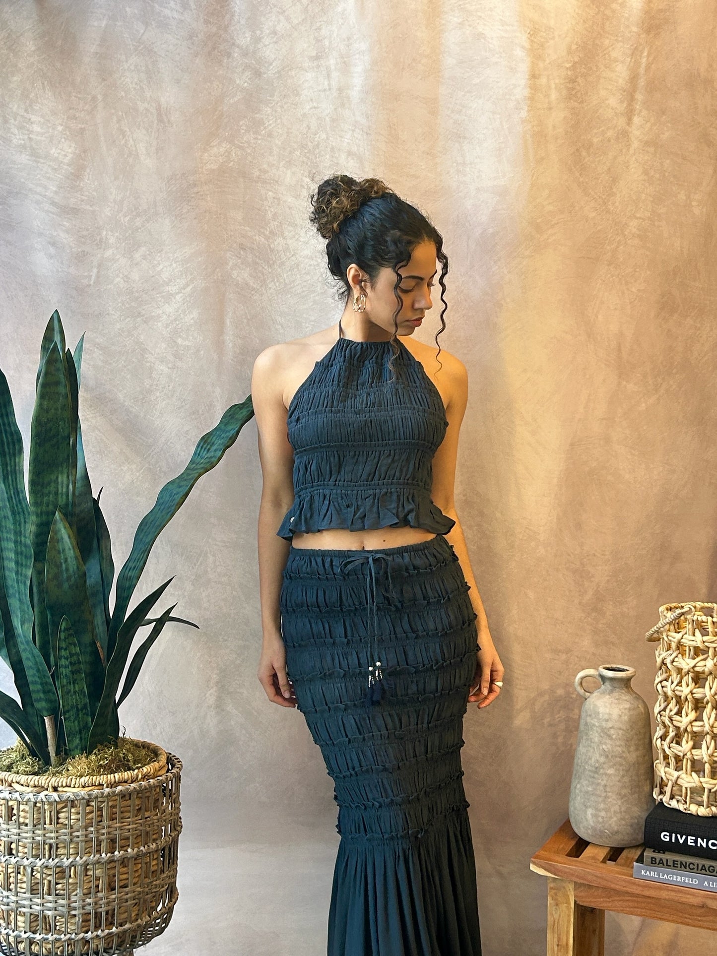 Stormy Siren Maxi Skirt