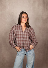 Load image into Gallery viewer, Cathy Oversized Plaid Shirt