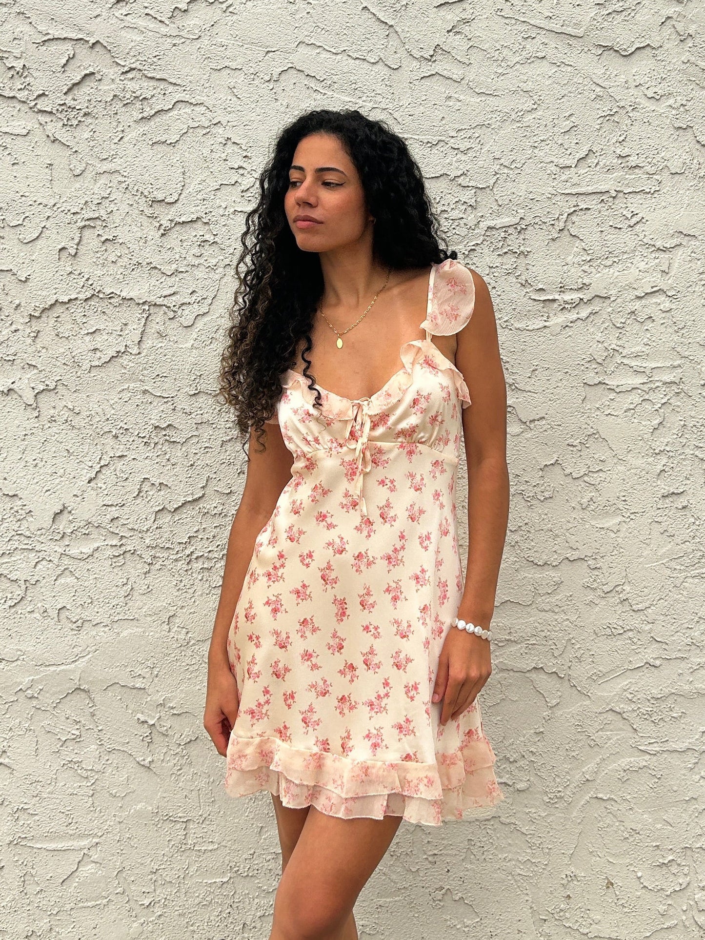 Rosewater Romance Mini Dress