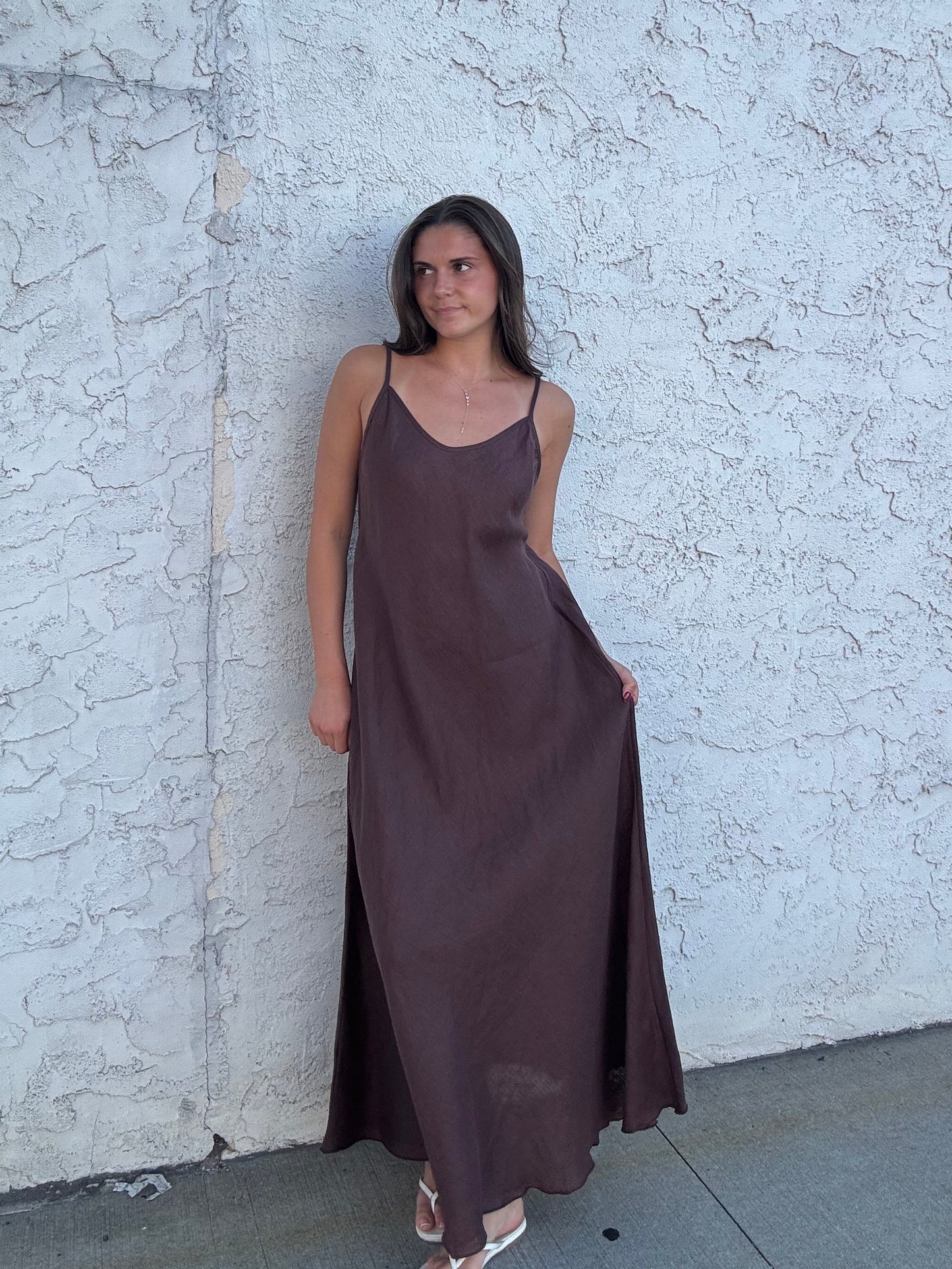 Easy Days Linen Dress