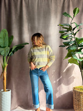 Load image into Gallery viewer, FLYING MONKEY High Rise Cuffed Slim Wide Jean