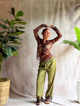 Load image into Gallery viewer, Hazel Willow Mesh Button-Up Top