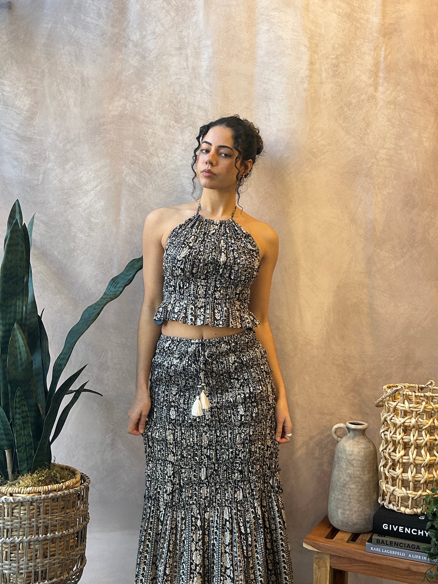 Ivory Ember Halter