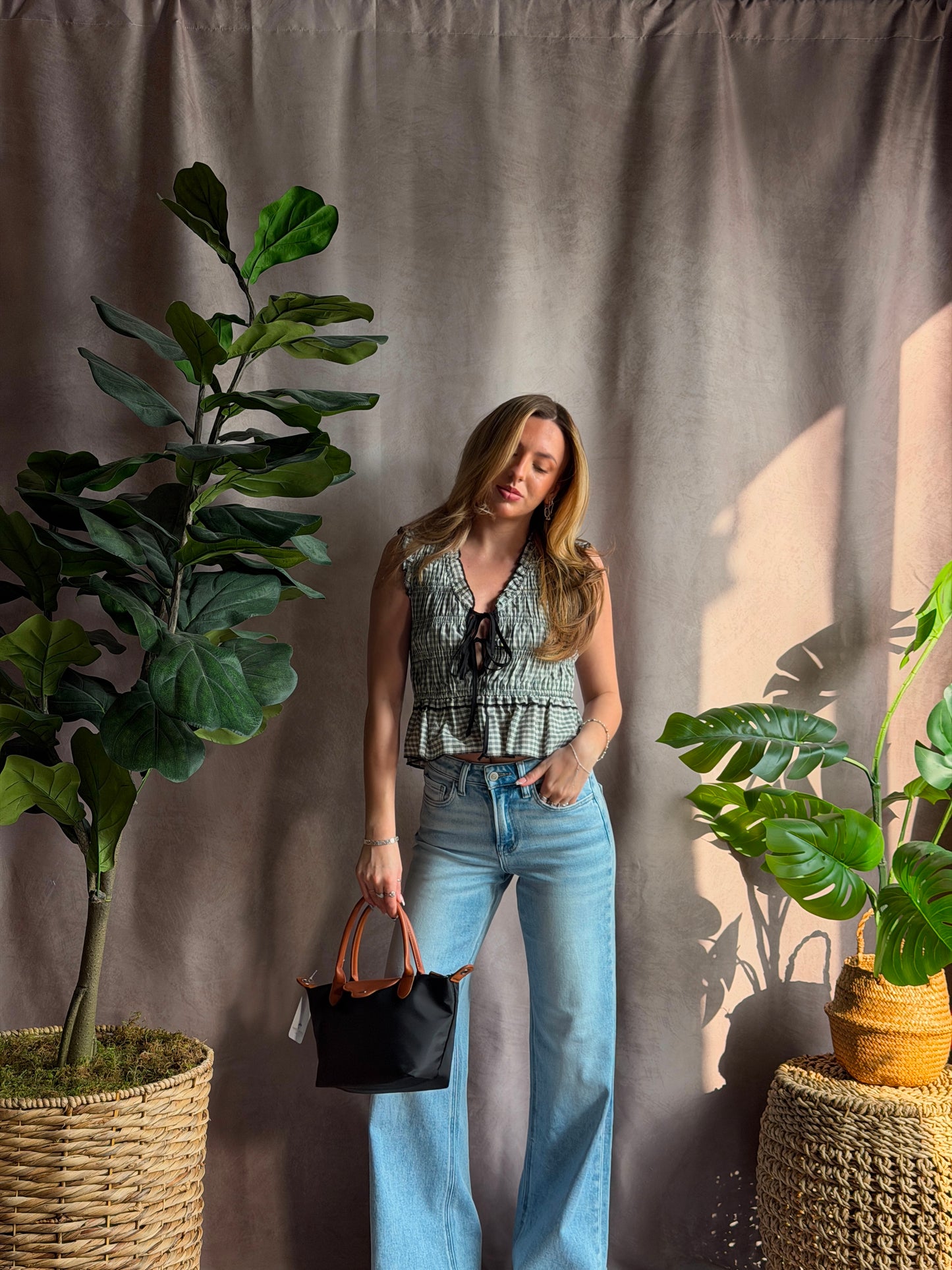 FLYING MONKEY High Rise Vintage Flare Jean