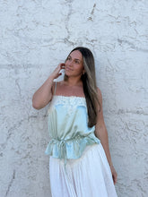 Load image into Gallery viewer, Sea Glass Aura Lace Top