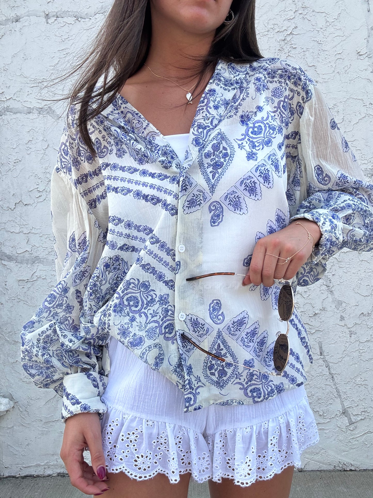 Sorrento Paisley Blouse
