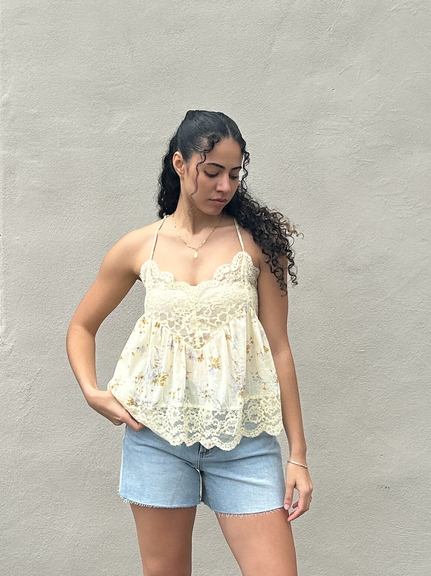 Lace & Light Top