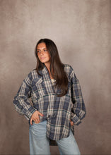Load image into Gallery viewer, Lola Oversized Plaid Button Up Shirt