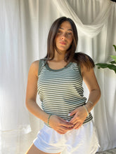 Load image into Gallery viewer, ZSUPPLY Elin Stripe Rib Tank