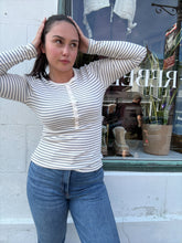 Load image into Gallery viewer, ZSUPPLY Stella Striped Henley