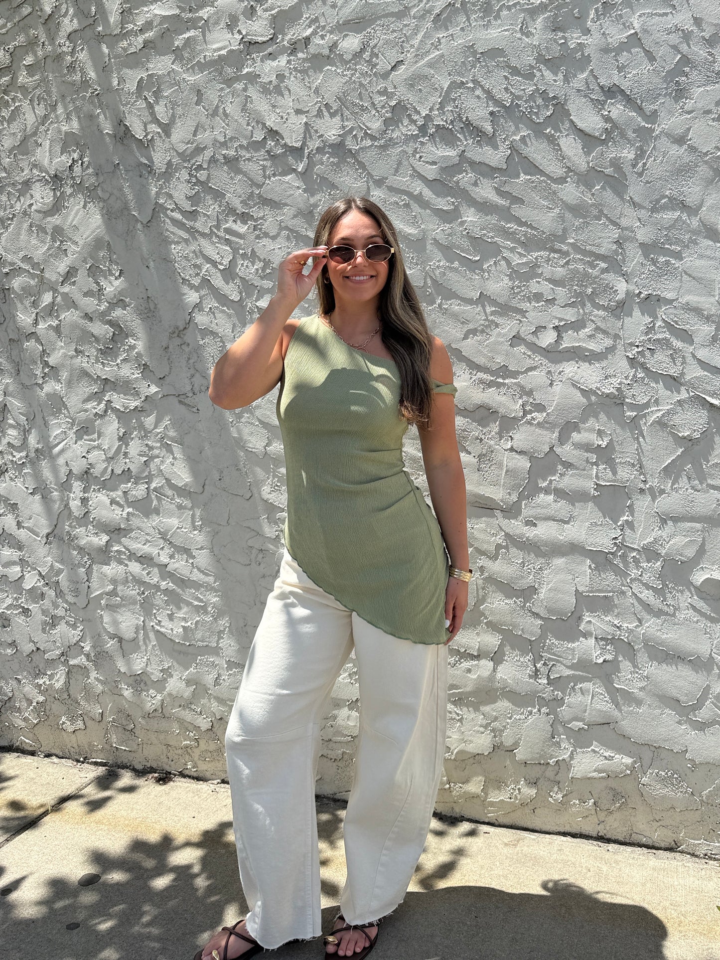 Marbella Asymmetrical Top