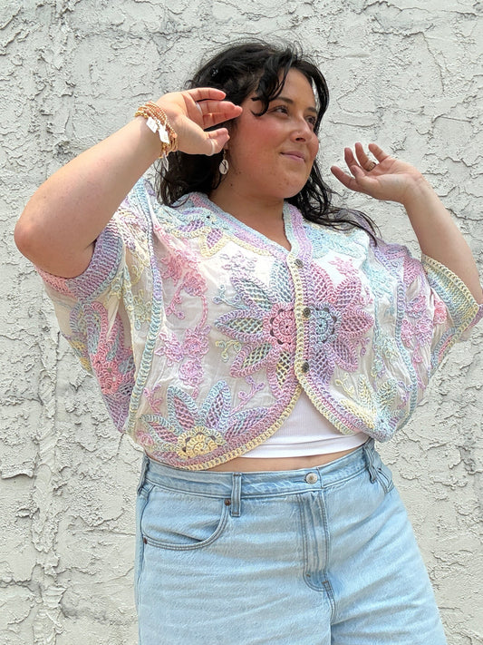 Flower Market cardigan