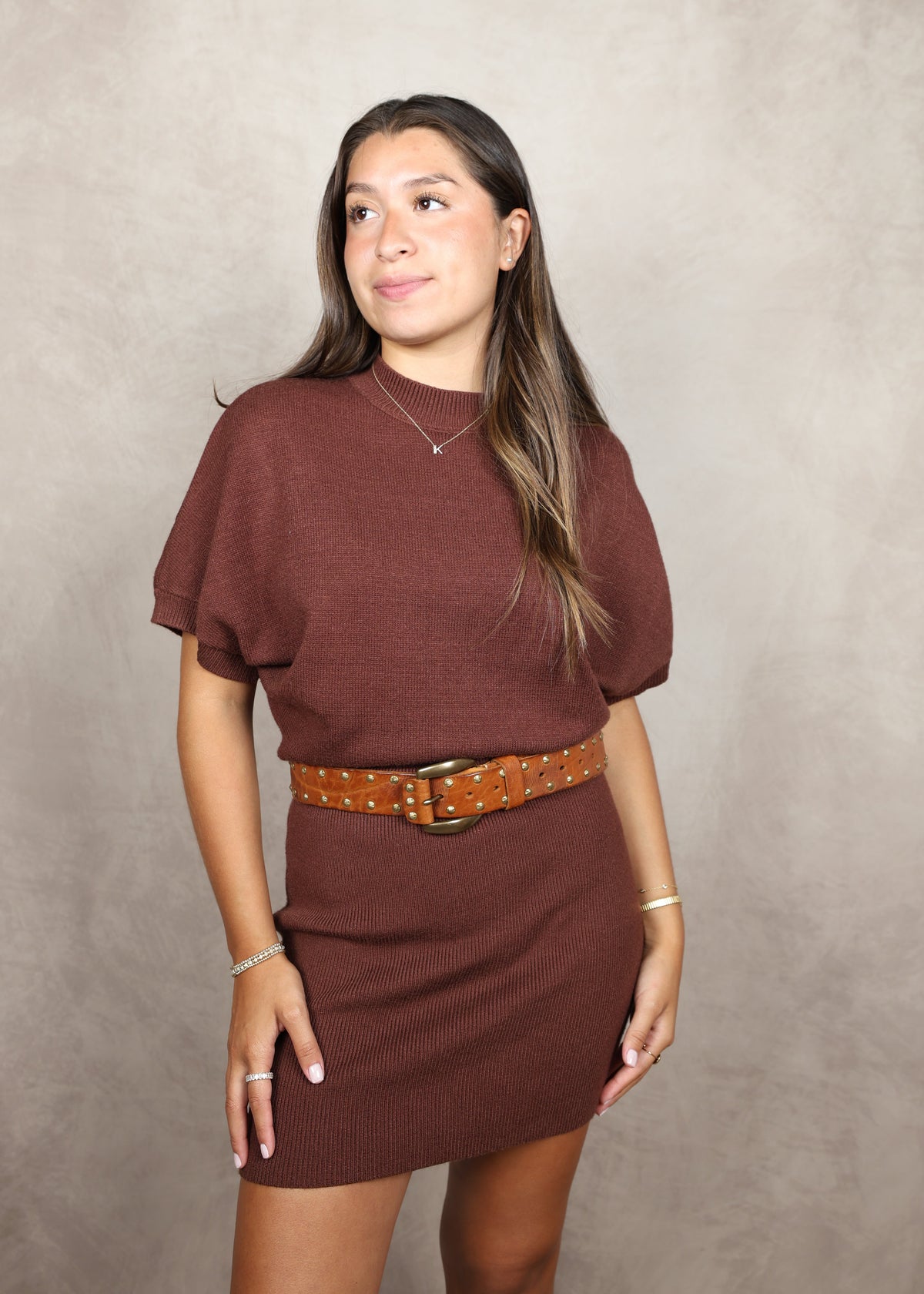 Autumn Grove Knit Dress
