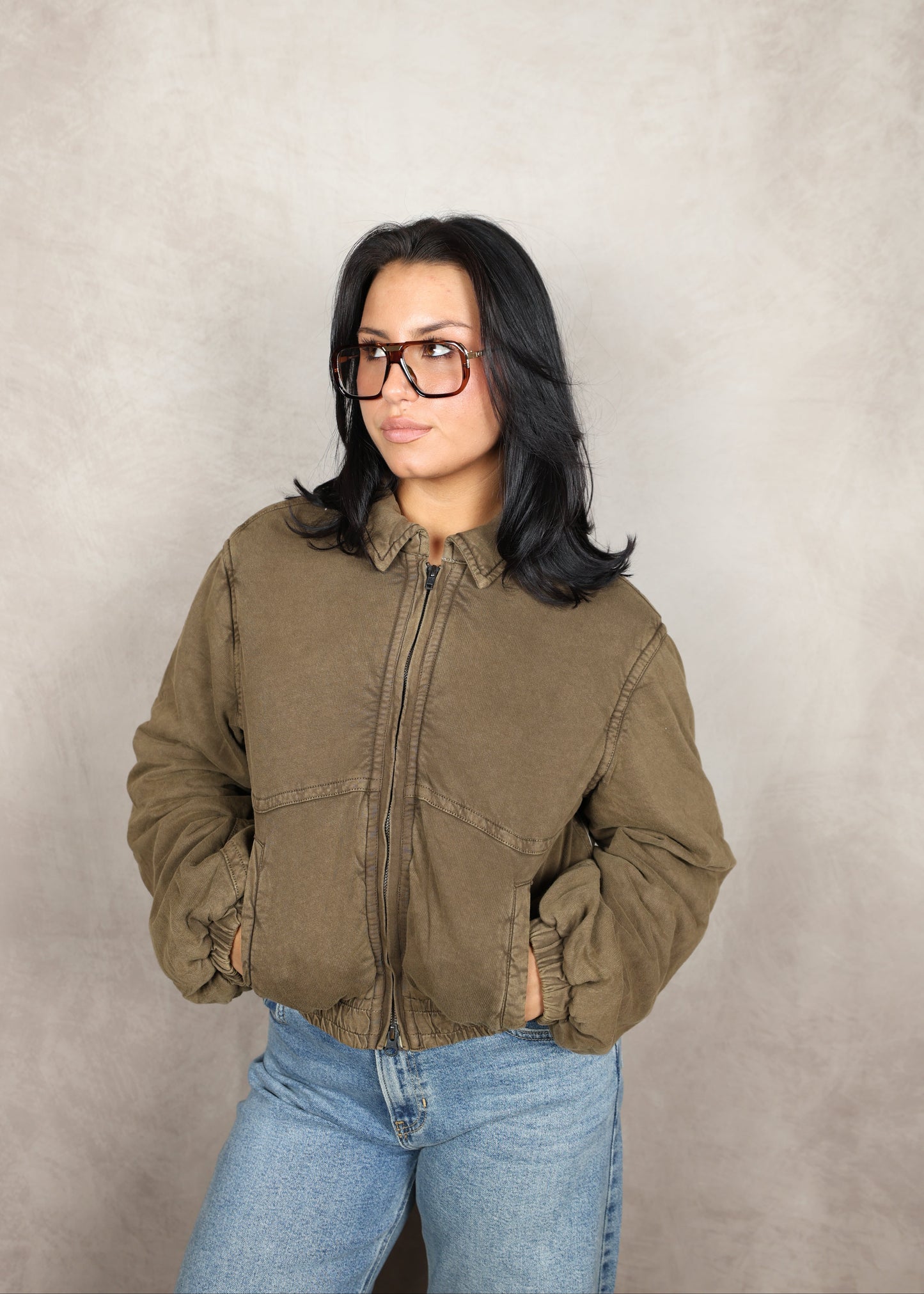 FREE PEOPLE Birdie Washed Jakcet