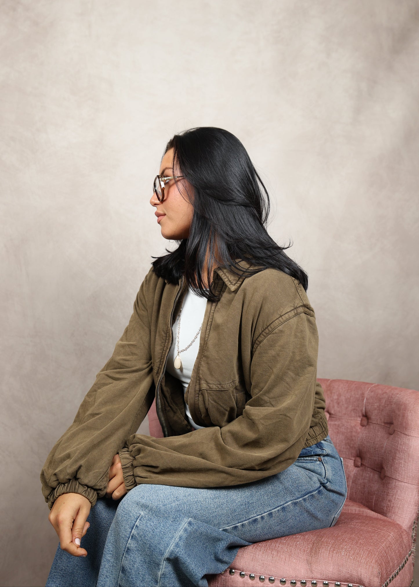 FREE PEOPLE Birdie Washed Jakcet