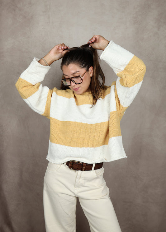 Weekend Stripe Sweater