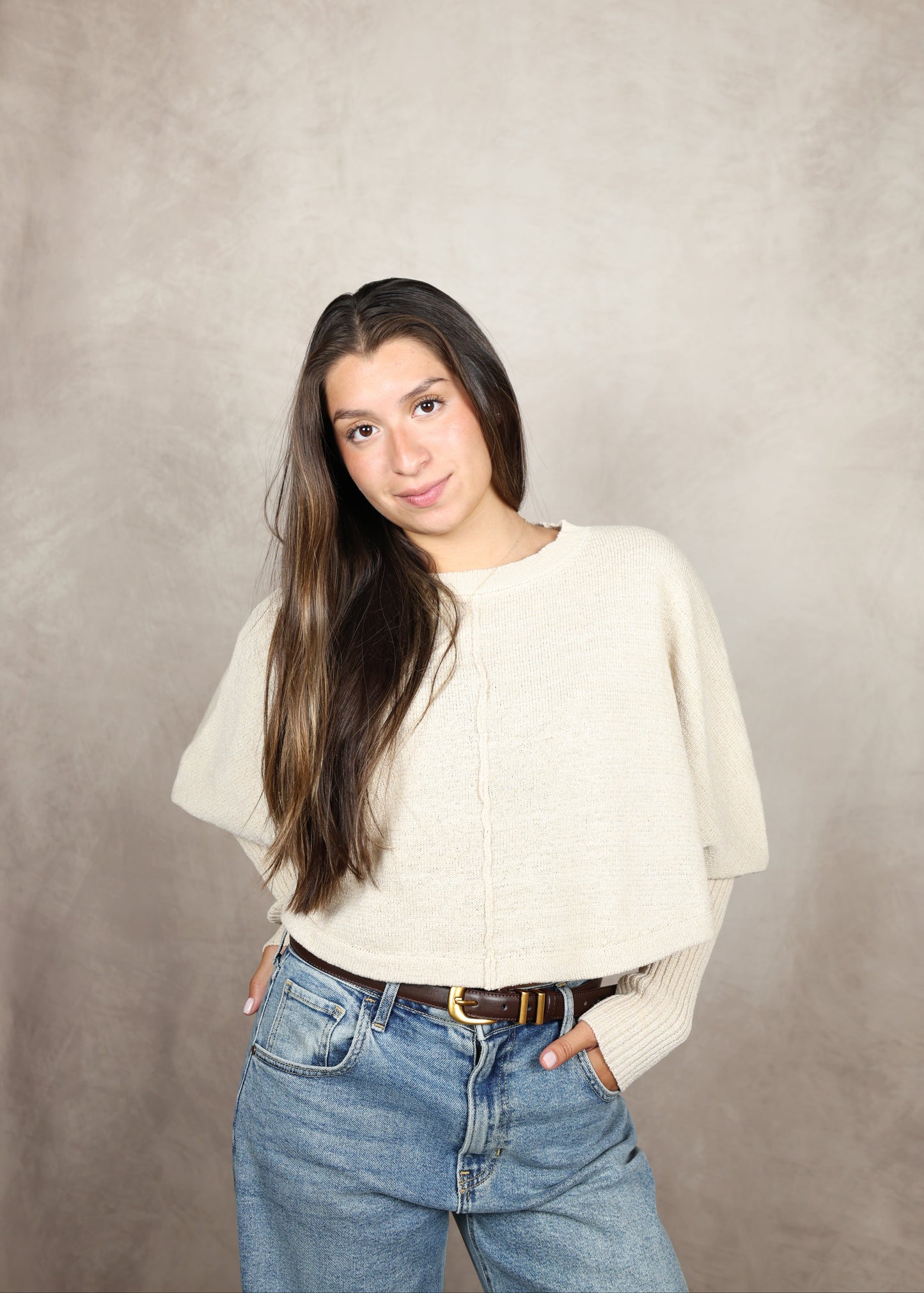 Woodland Poncho Sweater