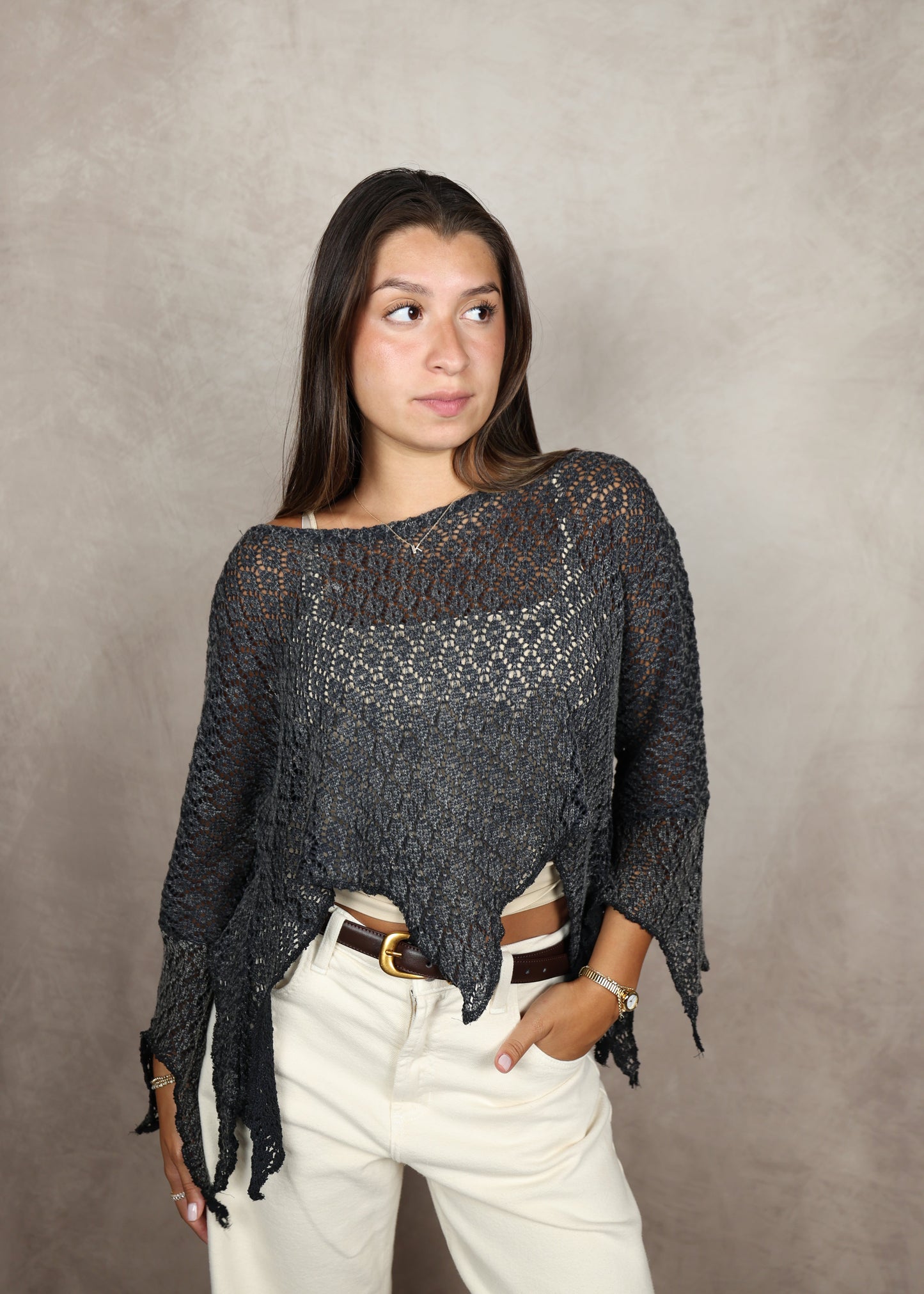 Cove Crochet Sweater
