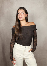 Load image into Gallery viewer, The Amara Lace Off-Shoulder Top
