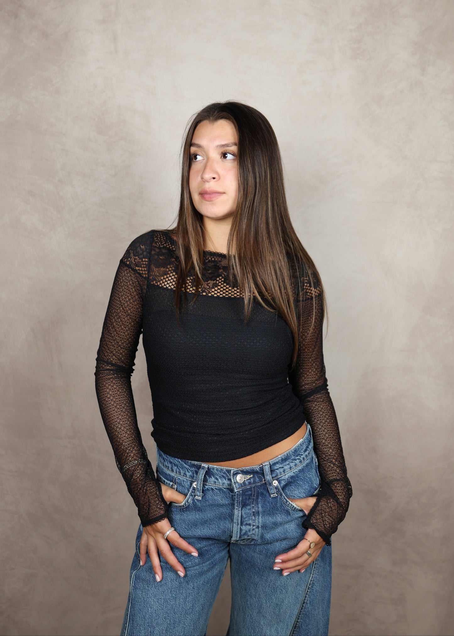 FREE PEOPLE Night Mode Layering Long Sleeve