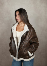 Load image into Gallery viewer, Vintage Faux Leather Jacket

