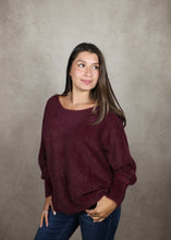 Load image into Gallery viewer, Dolman Sleeve Off Shoulder Sweater
