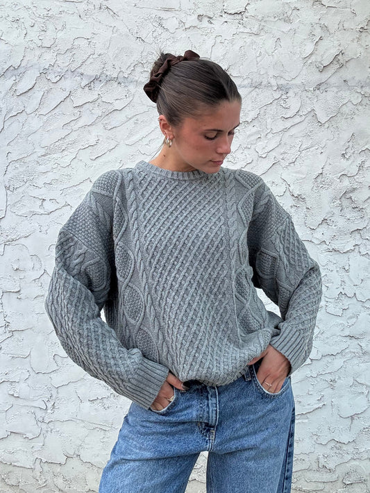 Heritage Cable Knit Sweater