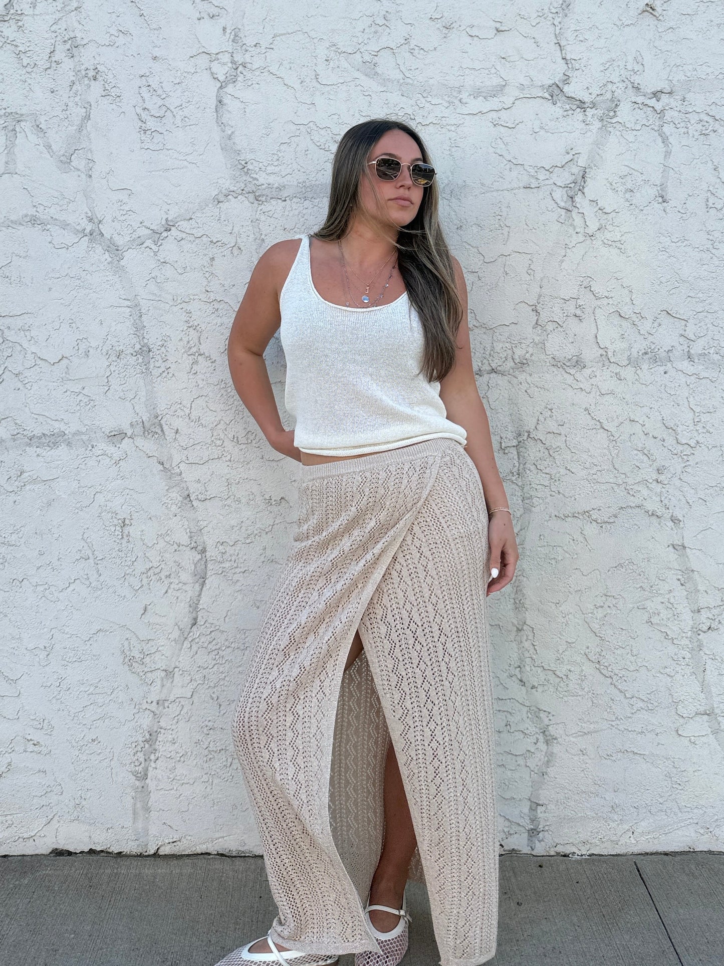 ZSUPPLY Glimmer Midi Skirt