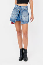 Load image into Gallery viewer, Its All True Denim Mini Skirt
