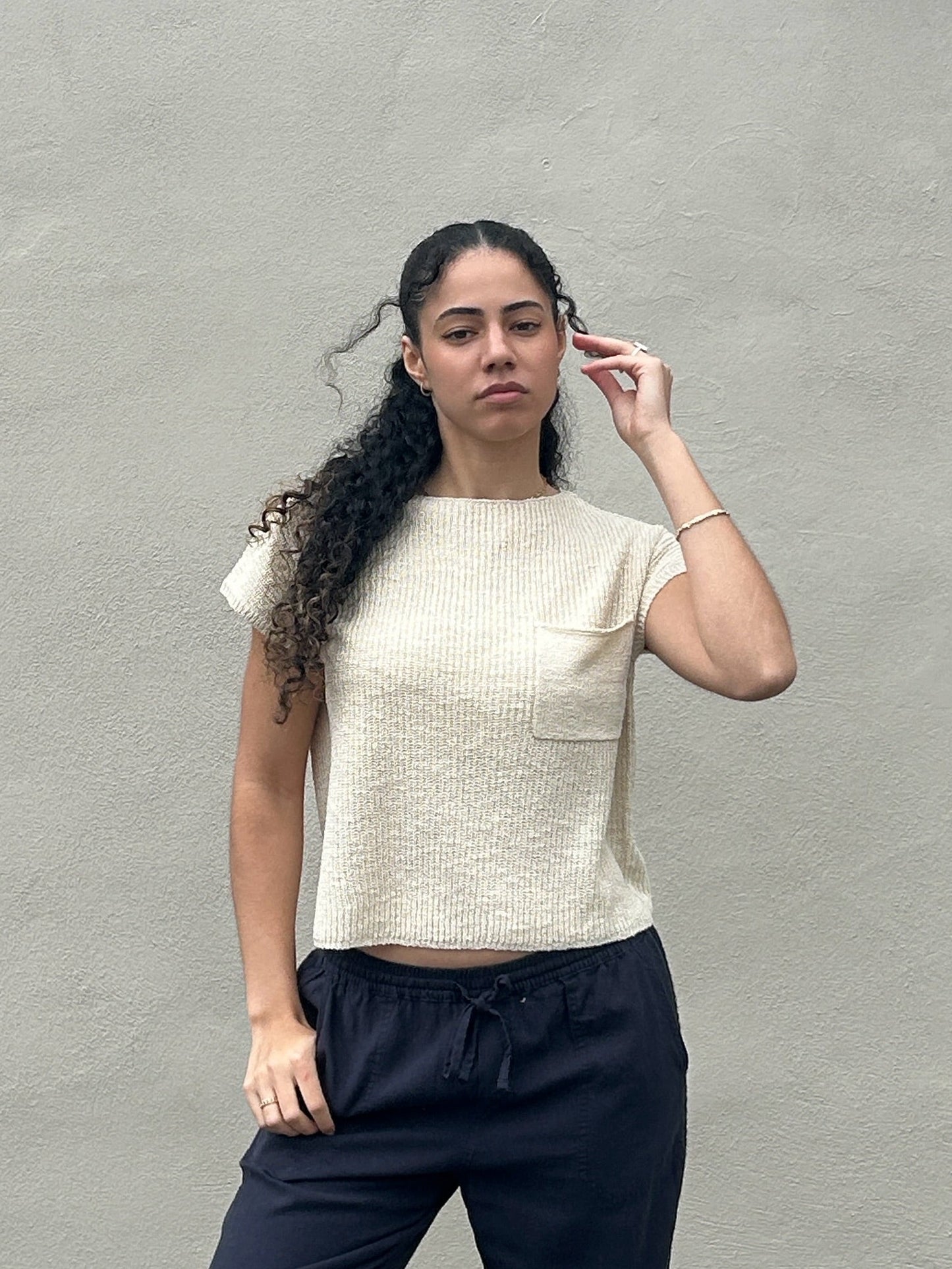 Marlow Pocket Sweater Tee