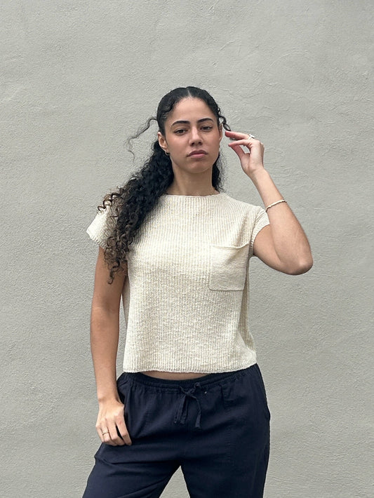 Marlow Pocket Sweater Tee