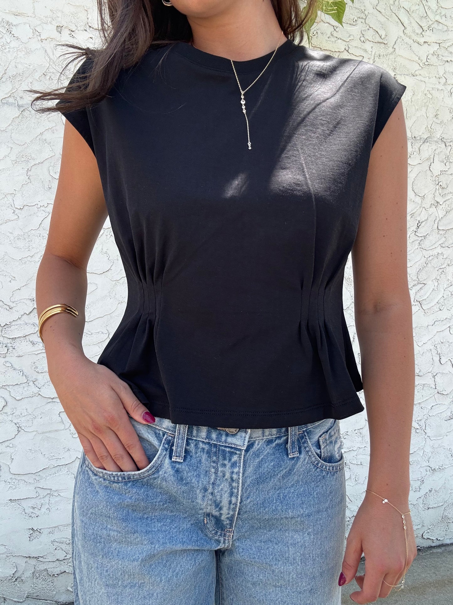 On Repeat Cinch Top