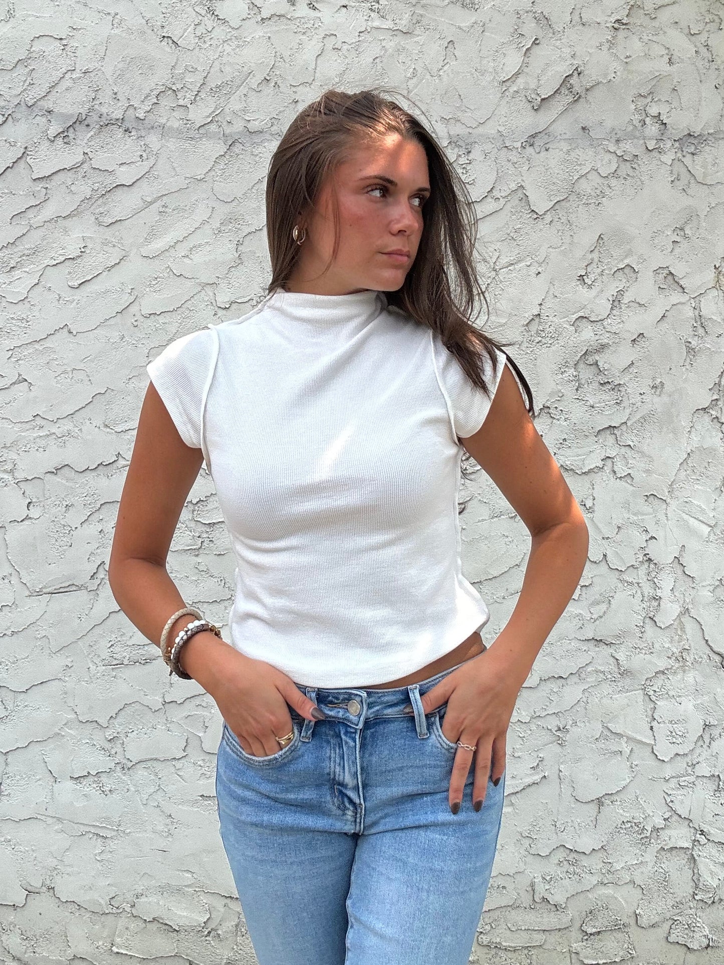 The Highline Mock Neck Top