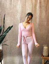 Load image into Gallery viewer, Make Me Blush Wrap Top
