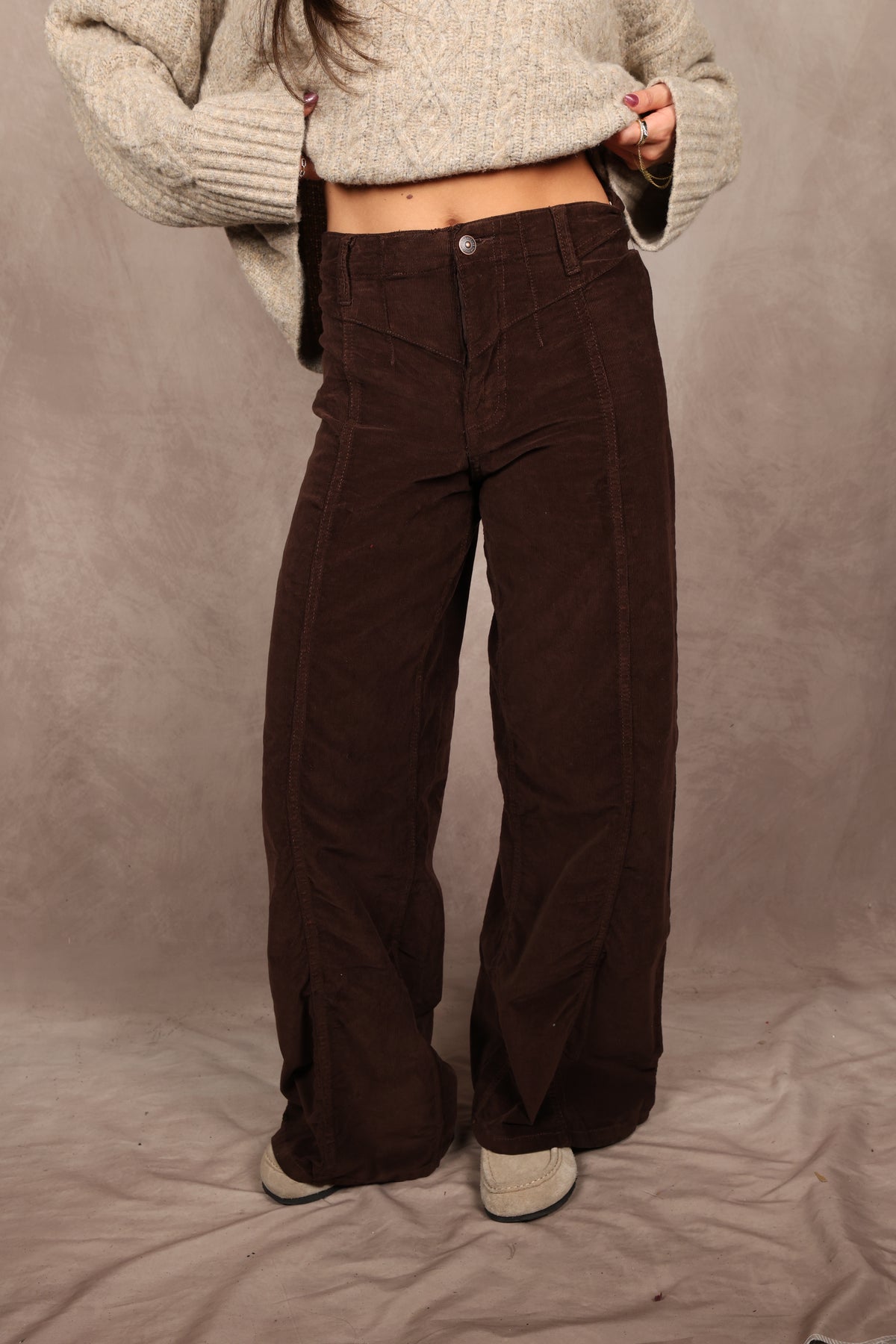 FREE PEOPLE Libre Cord Wide Leg