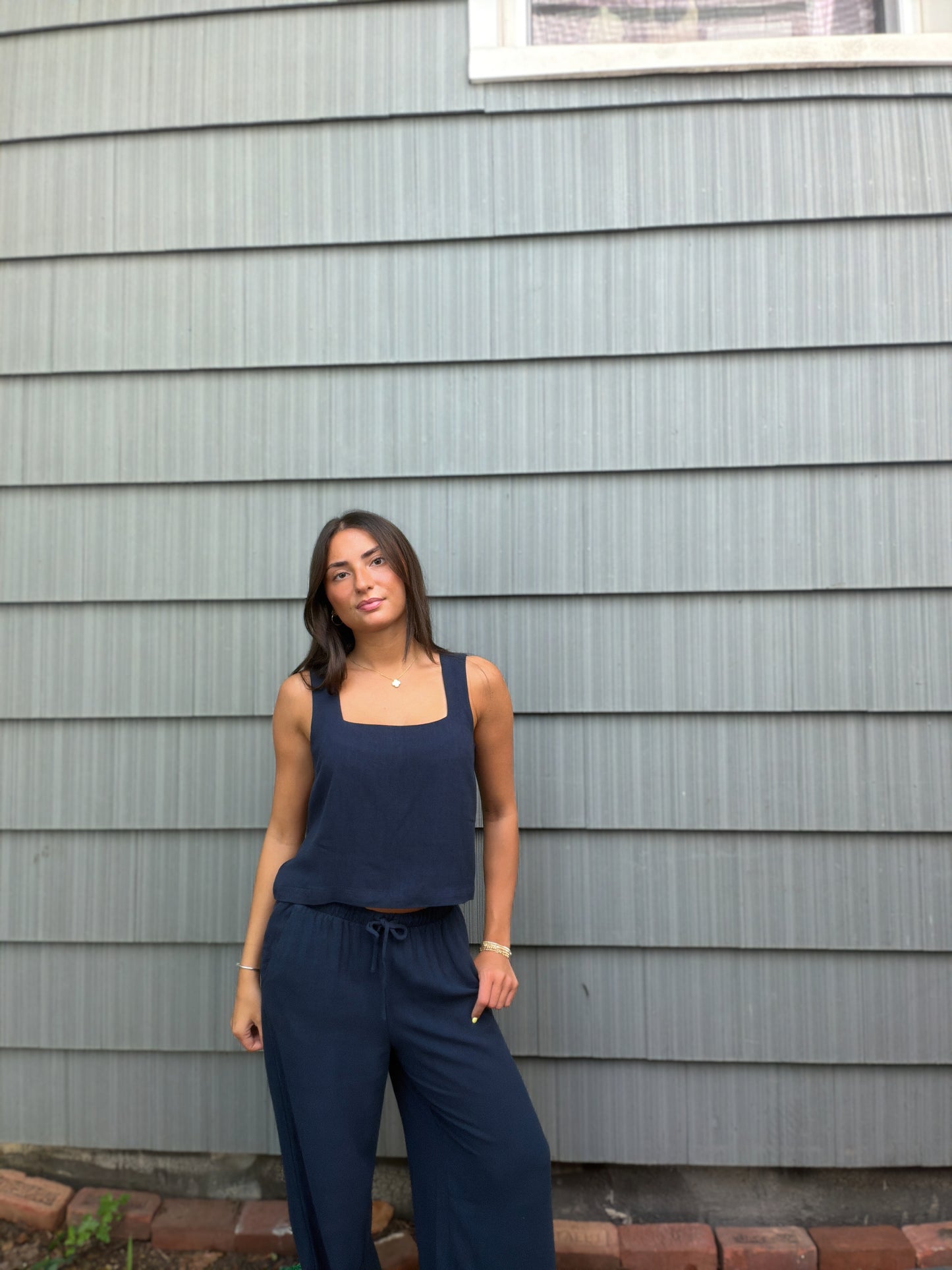 ZSUPPLY Charli Linen Top