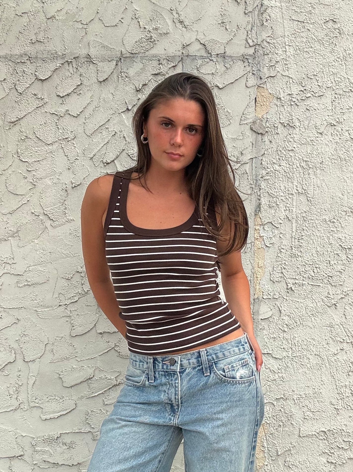 ZSupply Rowe Striped Scoop Tank