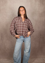 Load image into Gallery viewer, Cathy Oversized Plaid Shirt
