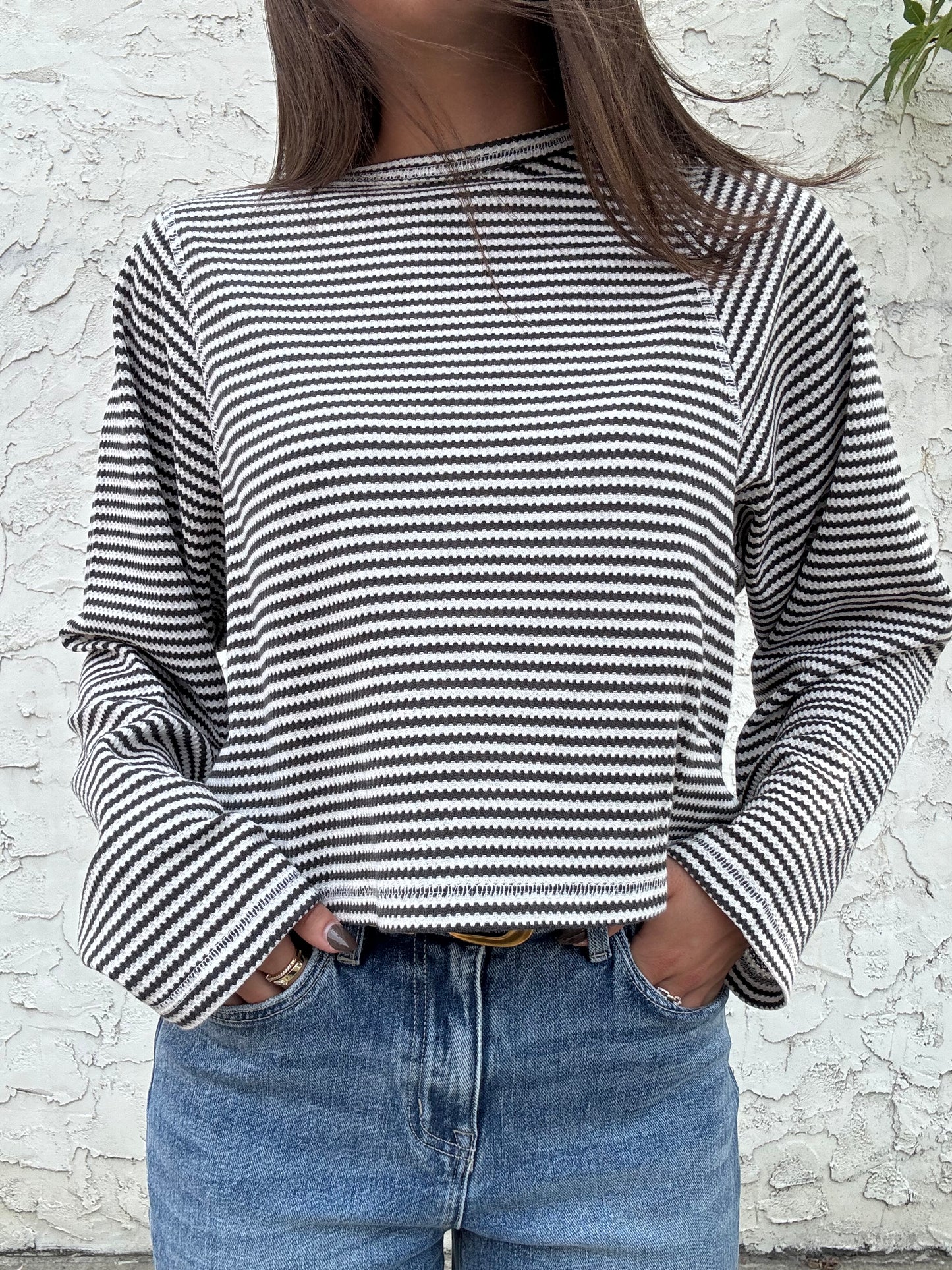 On The Go Striped Top