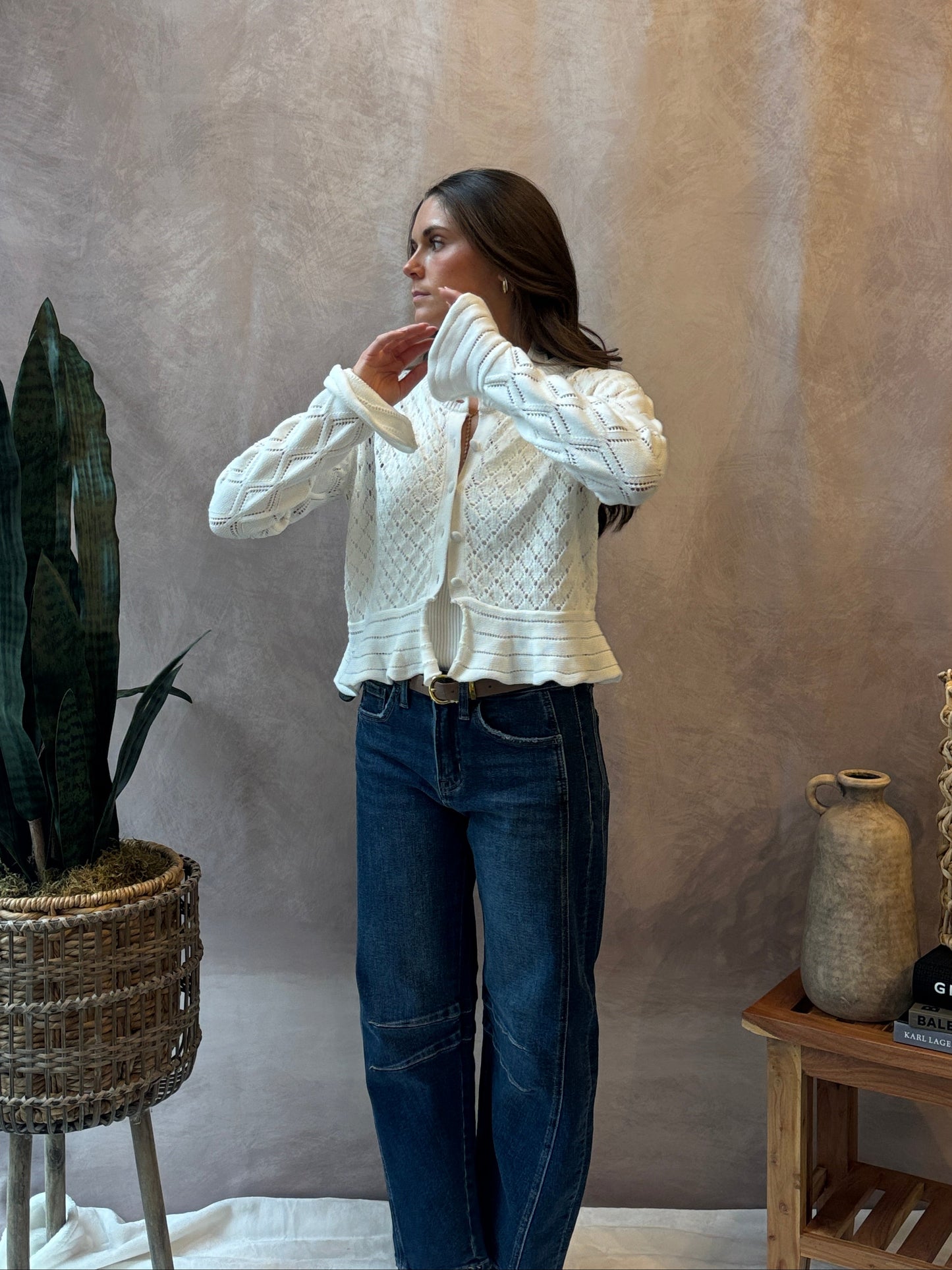 Flying Monkey High Rise Barrel Jean