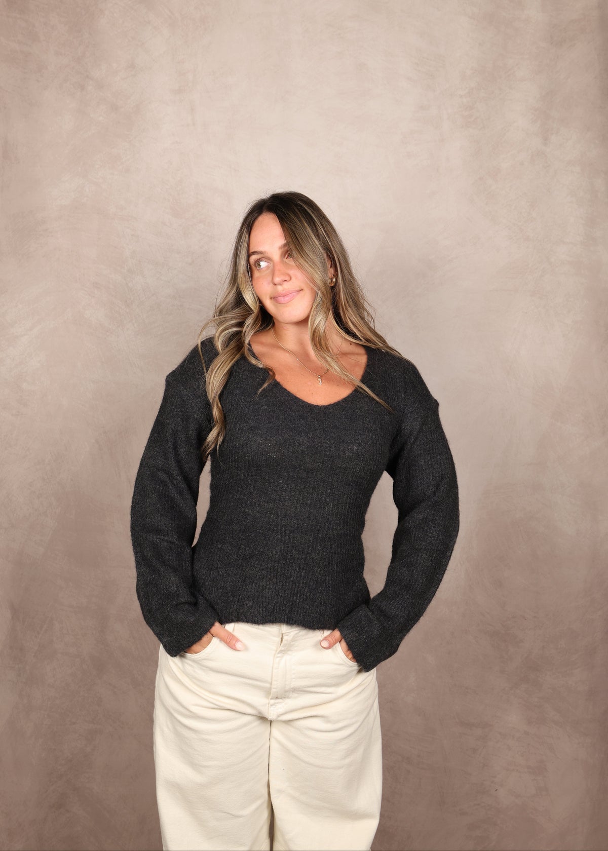 Emilia Tie-Waist Sweater