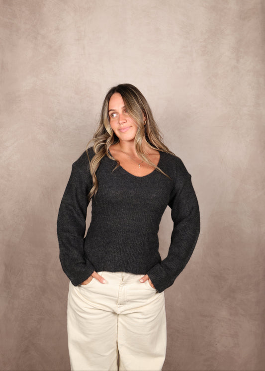 Emilia Tie-Waist Sweater