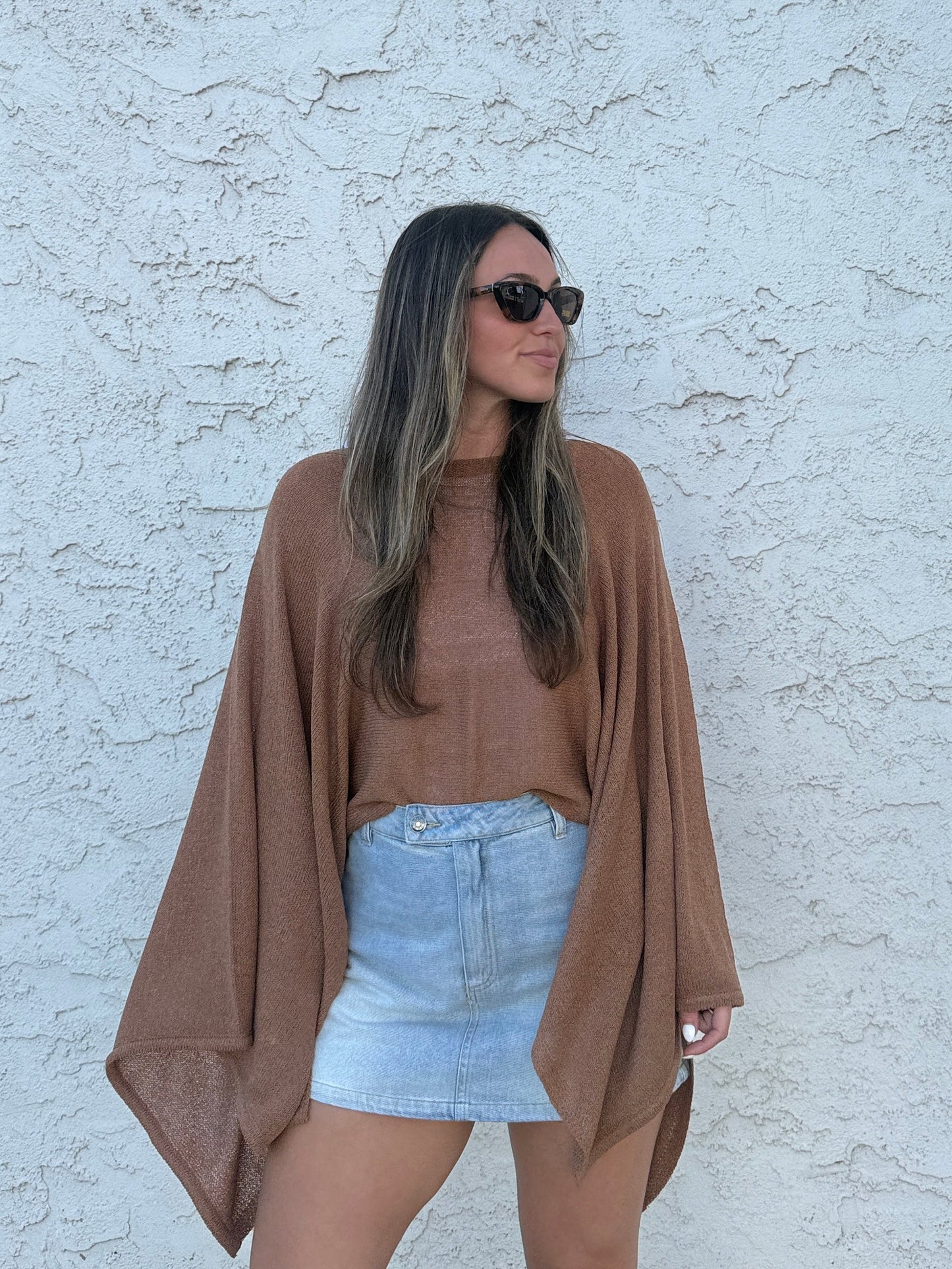 Canyon Breeze Poncho Top