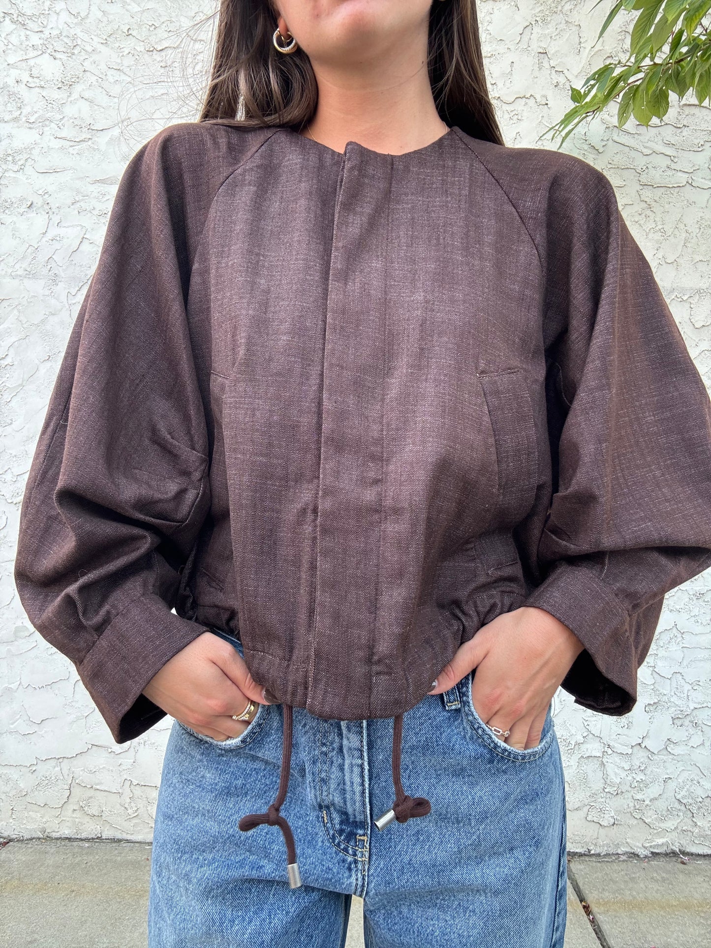 Brownstone Drawstring Jacket