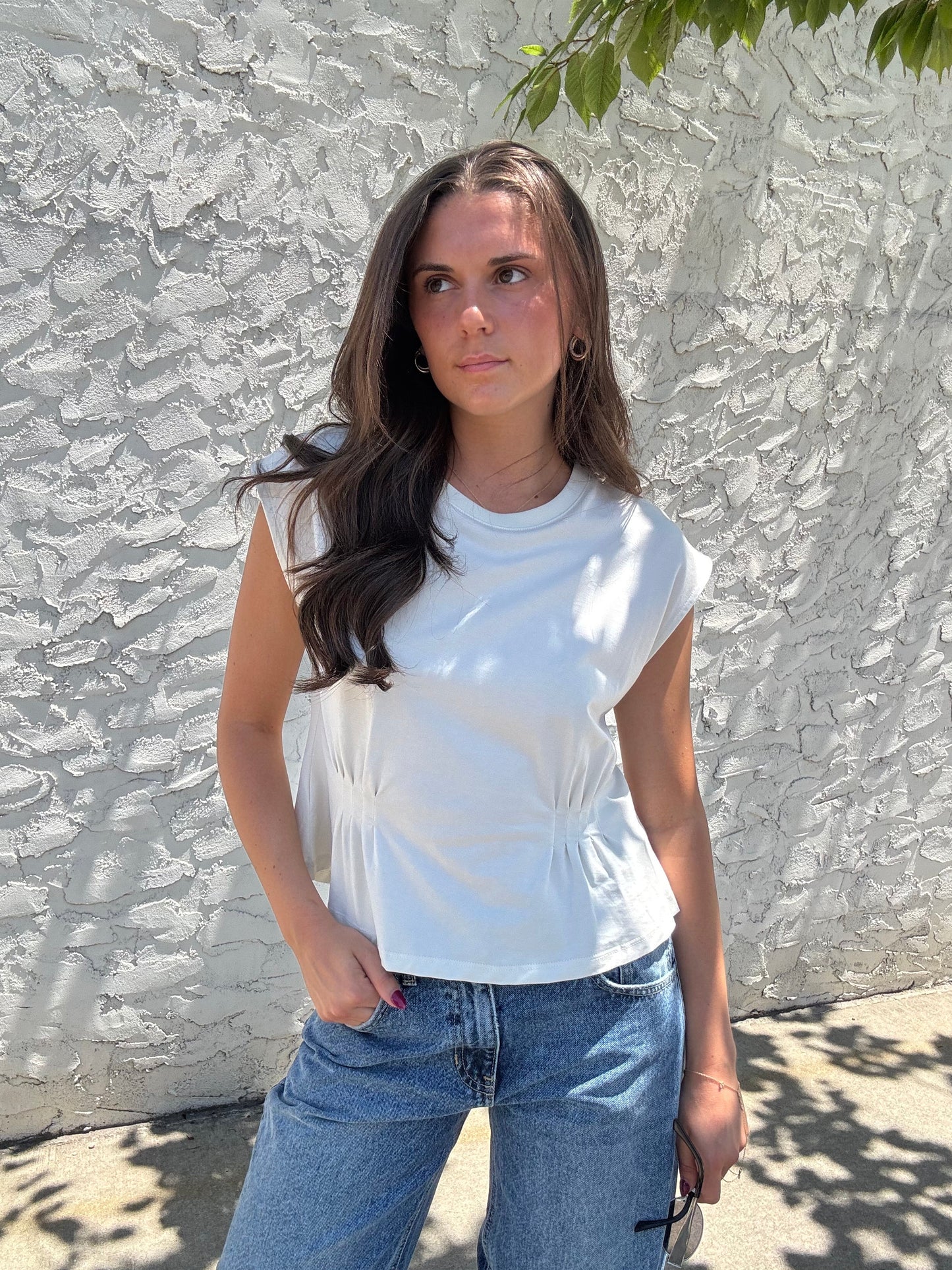 On Repeat Cinch Top